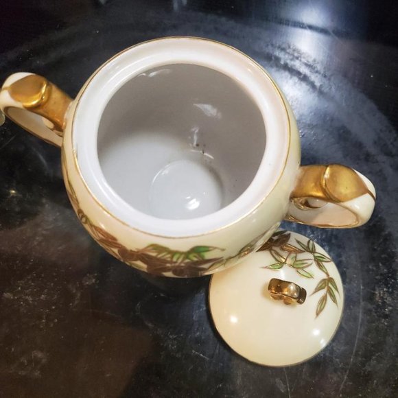 Hand painted Craftsman China Sugar and Creamer Set - Picture 2 of 4